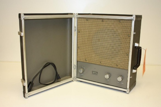 Rare Vintage Ampex A-692 Suitcase Tube Amplifier for Tape Recorder Monoblock