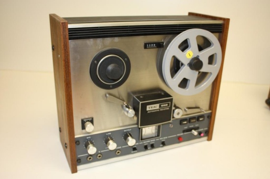 Vintage 7" Teac 1250 Reel-to-reel Tape Player