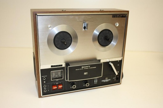 Vintage 7" Sony TC280 Stereo Reel-to-reel Player