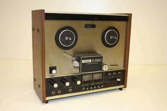 Vintage 7" Teac A-1250S Reel-to-reel Tape Player