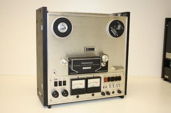Vintage Pioneer 3-Motor 3-Head Stereo Tape Deck 10" Reel-to-reel