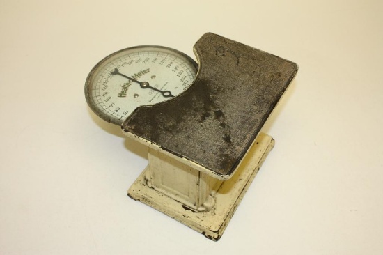 Antique Health-O-Meter Cast Iron Scale Chicago