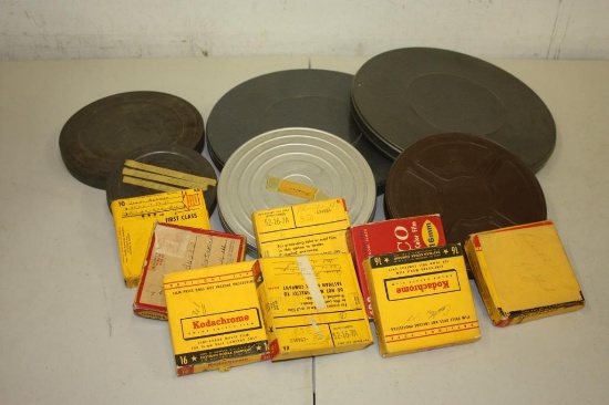 Large Lot of Assorted Vintage 16mm Kodak Films