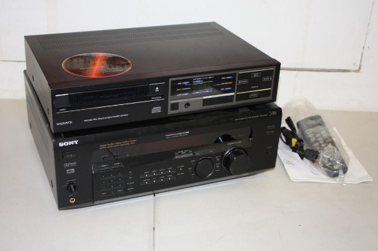 Magnavox CD Player + Song STR-DE835 Home Theater Receiver