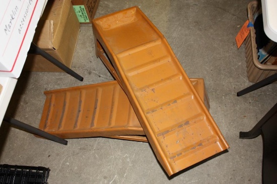 TRUCK/CAR STEEL DRIVE UP RAMPS, PAIR