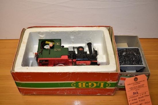 Lehmann LGB G-scale model train engine 1994 and coal tender-41430
