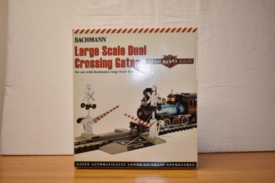 (8) G scale model trains; seven Bachmann big haulers Emmett Kelly cars,