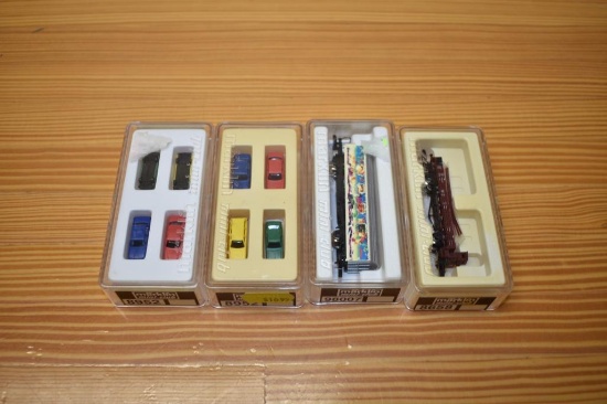 (4) Marklin Mini-club train cars: