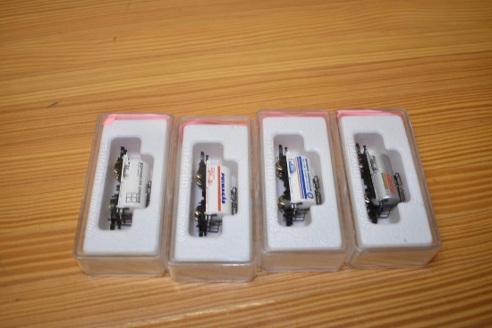 (4) Marklin Mini-club train cars