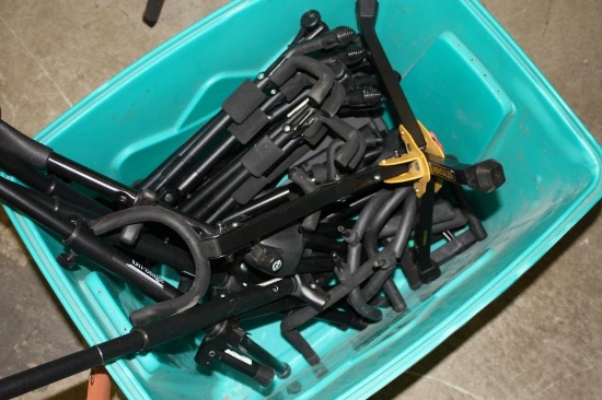 LARGE ASSORTMENT OF GUITAR STANDS