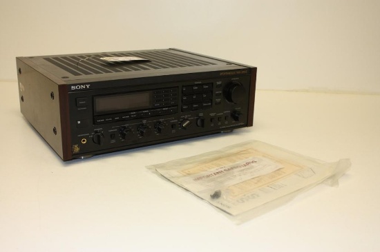 Vintage Sony ES Series Stereo Audiophile, model STR-GX10ES Spontanious Twin Drive AV Receiver