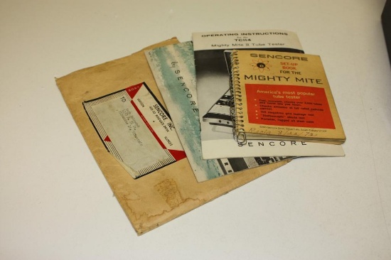 Sencore Mighty Mite II TC114 Tube tester