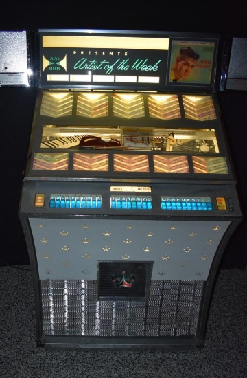 Vintage 1961 Seeburg DS160 Jukebox, coin Op, Juke Box Music