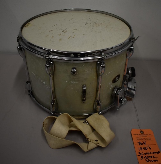 Vintage 1950s Slingerland Chicago marching snare drum