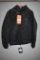 NOBIS ELROY MENS QUILTED HOODED JACKET, BLACK, XL