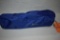 ULINE FOLDING LAWN CHAIR WITH BAG, BLUE