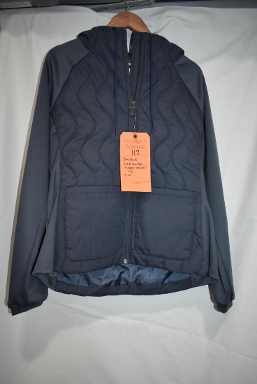 BARBOUR STRATHMORE SWEAT JACKET, BLUE, 12