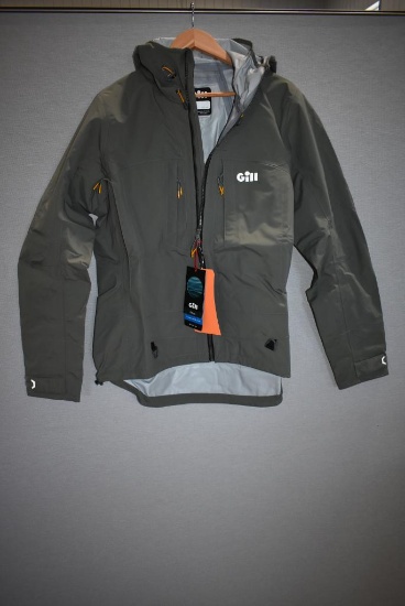 GILL PRO TOURNAMENT 3L JACKET, TAUPE, SIZE LARGE