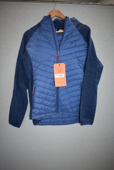 GILL WOMENS PENRYN HYBRID JACKET, OCEAN, 12