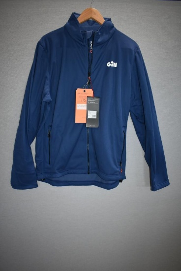 GILL MENS RACE SOFTSHELL JACKET, DARK BLUE, LG