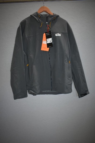 GILL MENS ROCK SOFTSHELL JACKET, ASH, XL