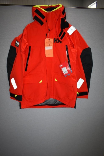 HELLY HANSEN MENS SKAGEN OFFSHOURE JACKET, ALERT RED, M