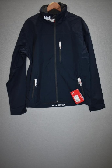 HELLY HANSEN CREW JACKET, BLUE, L
