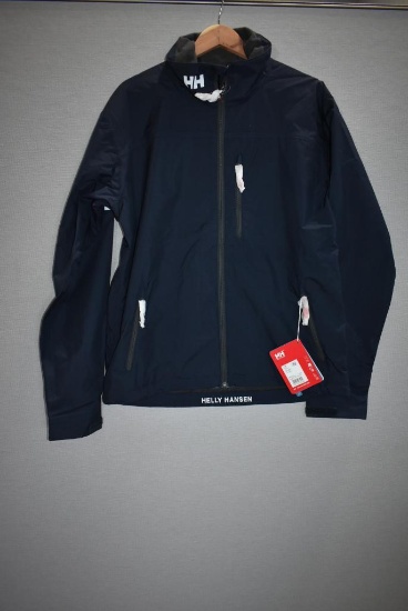 HELLY HANSEN CREW JACKET, BLUE, L