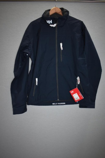 HELLY HANSEN CREW JACKET, BLUE, L