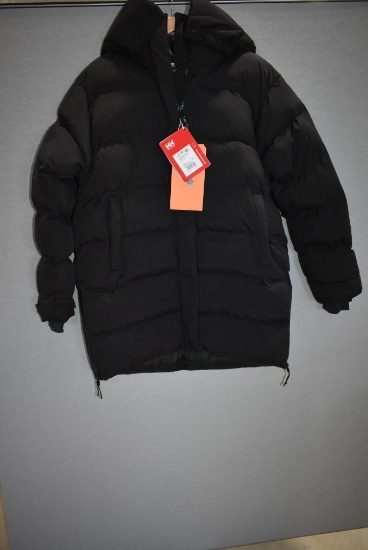 HELLY HANSEN PUFFY PARKA, BLACK, S/P
