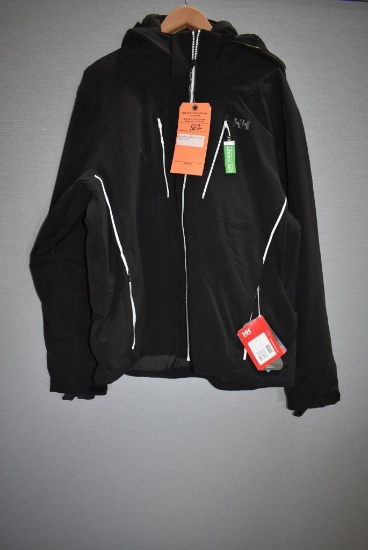 HELLY HANSEN ALPHA 3.0 JACKET, BLACK, XXL