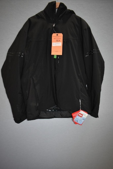 HELLY HANSEN MENS SWIFT TEAM INSULATED SKI JACKET, BLACK XL