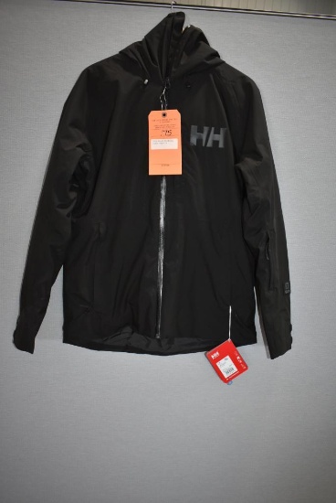 HELLY HANSEN POWDERFACE JACKET, BLACK, M