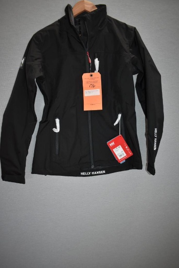 HELLY HANSEN WOMENS CREW JACKET, BLACK, M