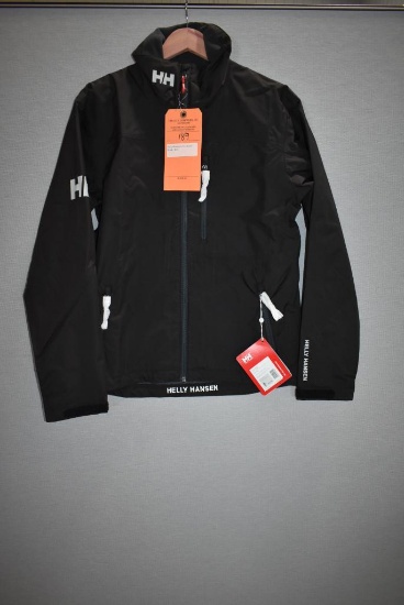 HELLY HANSEN CREW JACKET, BLACK, XS