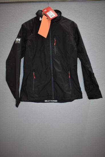 HELLY HANSEN WOMENS CREW JACEKT, BLACK, L