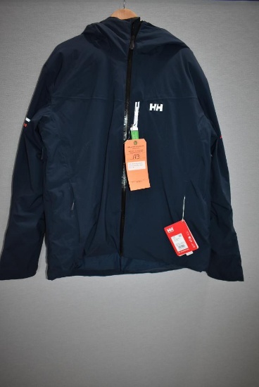 HELLY HANSEN MENS SWIFT TEAM INSULATED SKI JACEKT, NAVY, XL