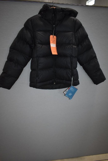 HELLY HANSEN WOMENS ACTIVE PUFFY JACKET, BLACK, M