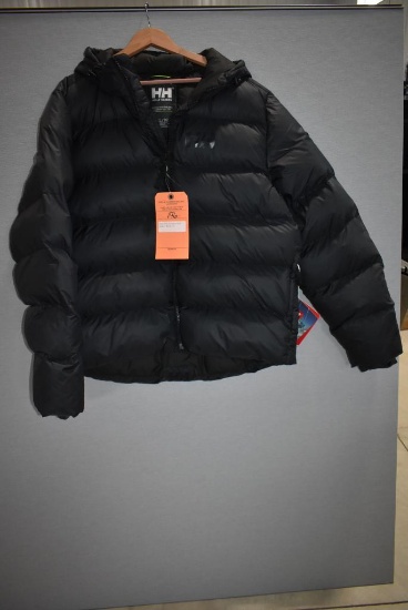 HELLY HANSEN ACTIVE PUFFY JACKET, BLACK, XL