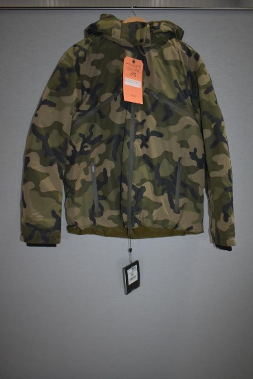 NOBIS OLIVER MENS REVERSIBLE PUFFER JACKET, CAMO, XL