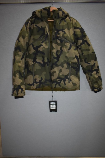 NOBIS OLIVER MENS REVERSIBLE PUFFER JACKET, CAMO, M