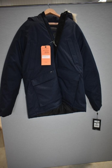 NOBIS HERRITAGE MENS PARKA, CH NAVY, XXL