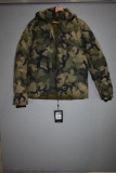 NOBIS OLIVER MENS REVERSIBLE PUFFER JACKET, CAMO, M