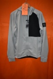 YETI MONTROSE ZIPPER HOODIE, GRAY, L