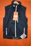 HELLY HANSEN MENS CREW SAILING VEST, NAVY, S