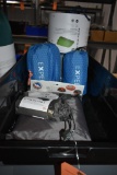 BIN WITH: 1- EXPED TRAILHEAD PILLOW,2- EXPED TRAVEL HAMMOCK, 2-EXPED ULTRA PILLOWS,