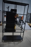 METAL SHELVING UNIT FRAME, 39