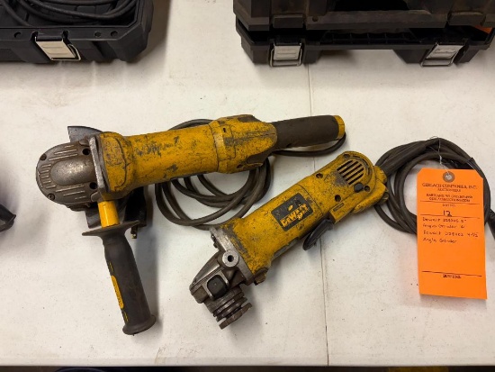 DEWALT D28065 5" ANGLE GRINDER &