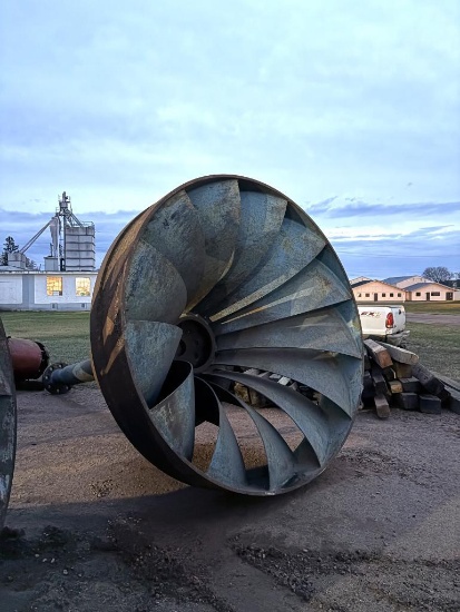 FRANCIS HYDRO RUNNER, DESIGNED FOR APPROX 20' HEAD, 1000 HP,