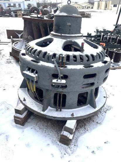 SMALL SYNCRHONOUS GENERATOR MANUFACTURED BY ELECTRIC MACHINERY OF MINNEAPOLIS, RATED 62.5